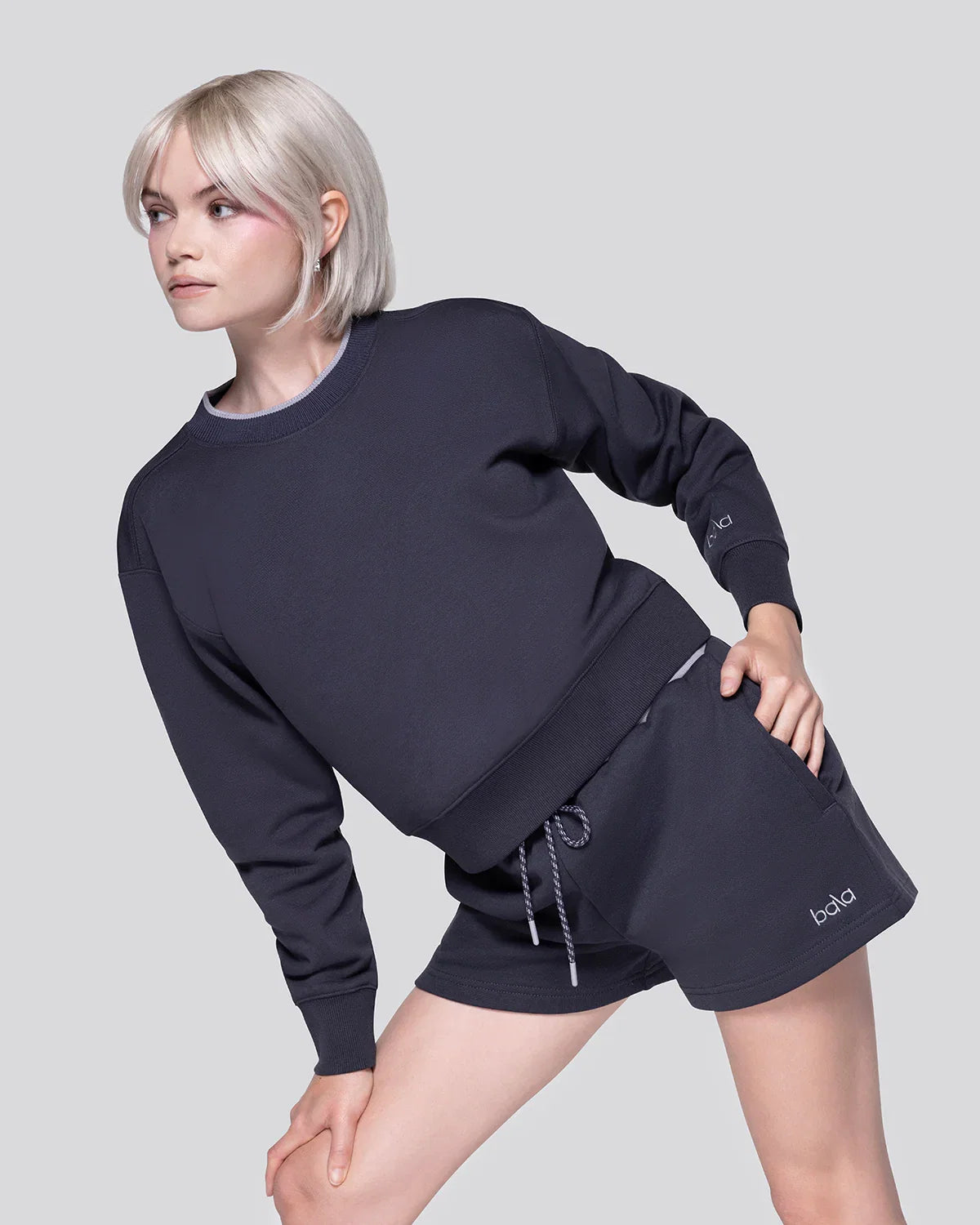The Everyday Sweat Short | Charcoal
