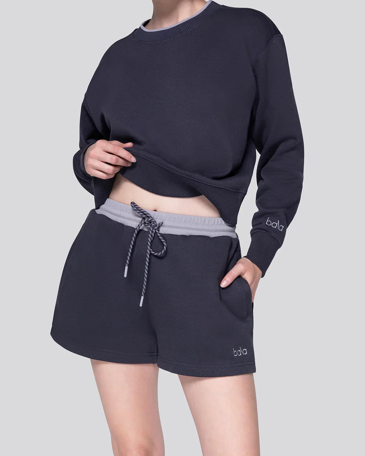 The Everyday Sweat Short | Charcoal