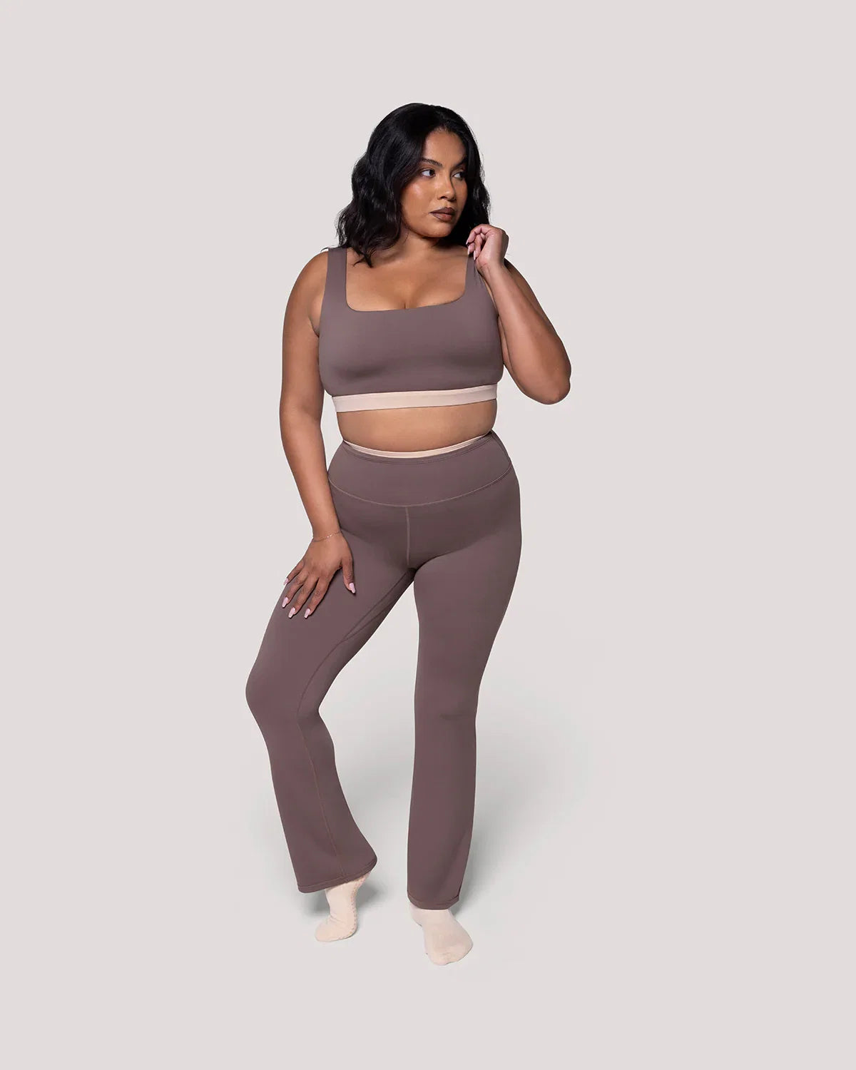 The Flared Legging | Espresso