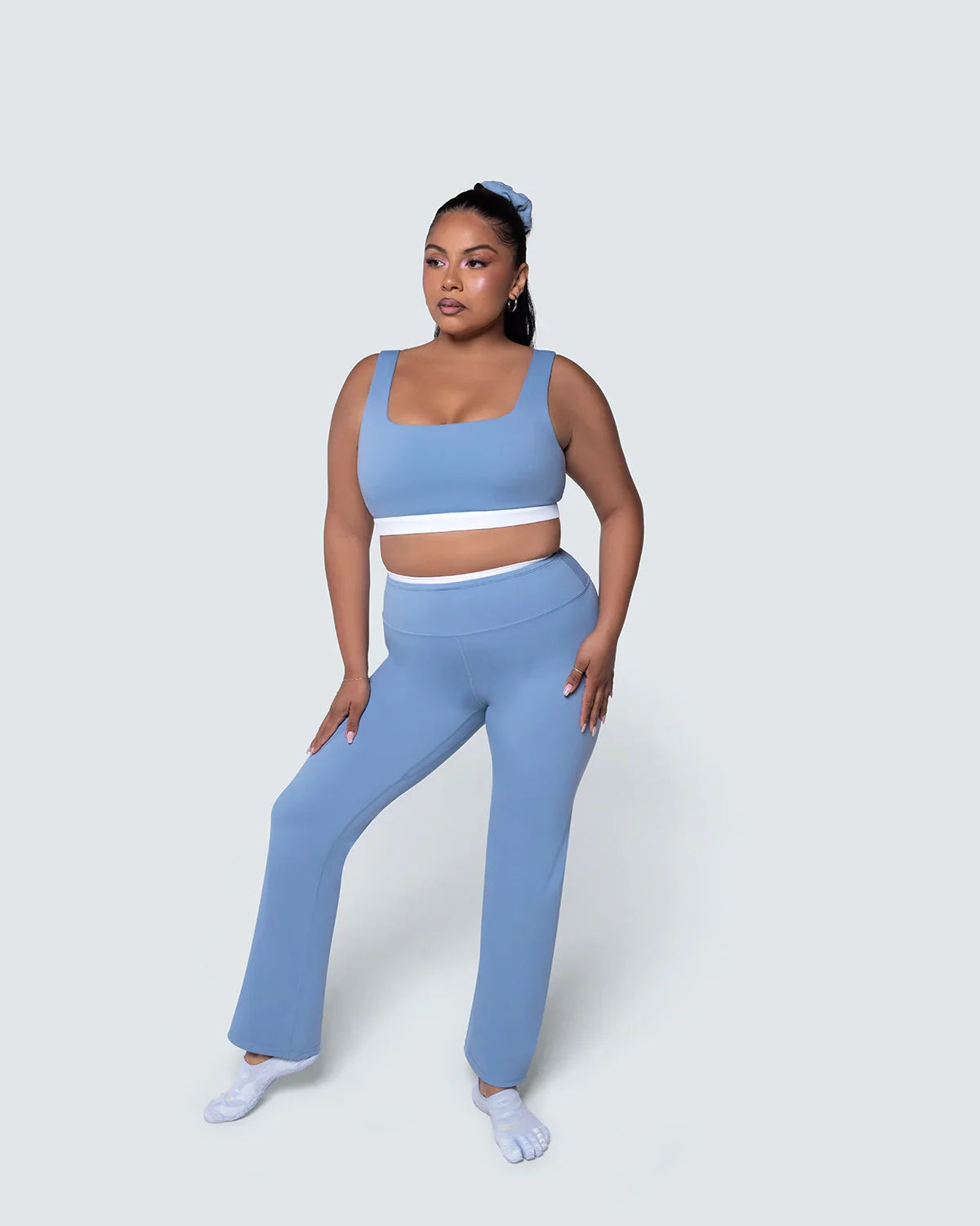 The Flared Legging | Sea