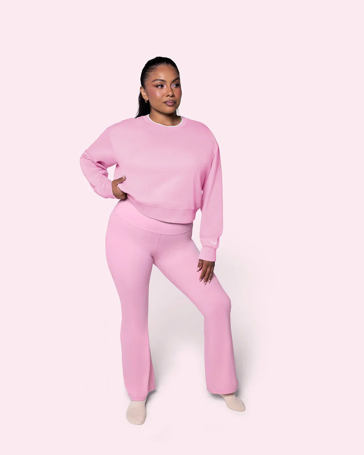 The Flared Legging | Blush