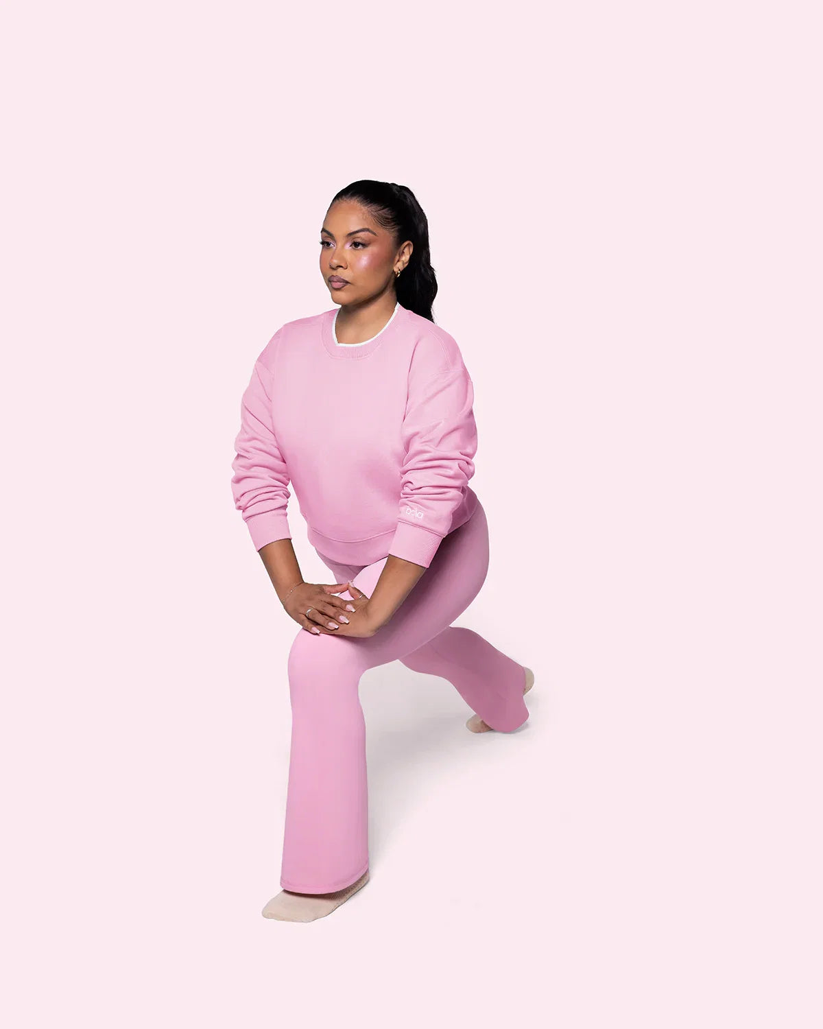 The Flared Legging | Blush