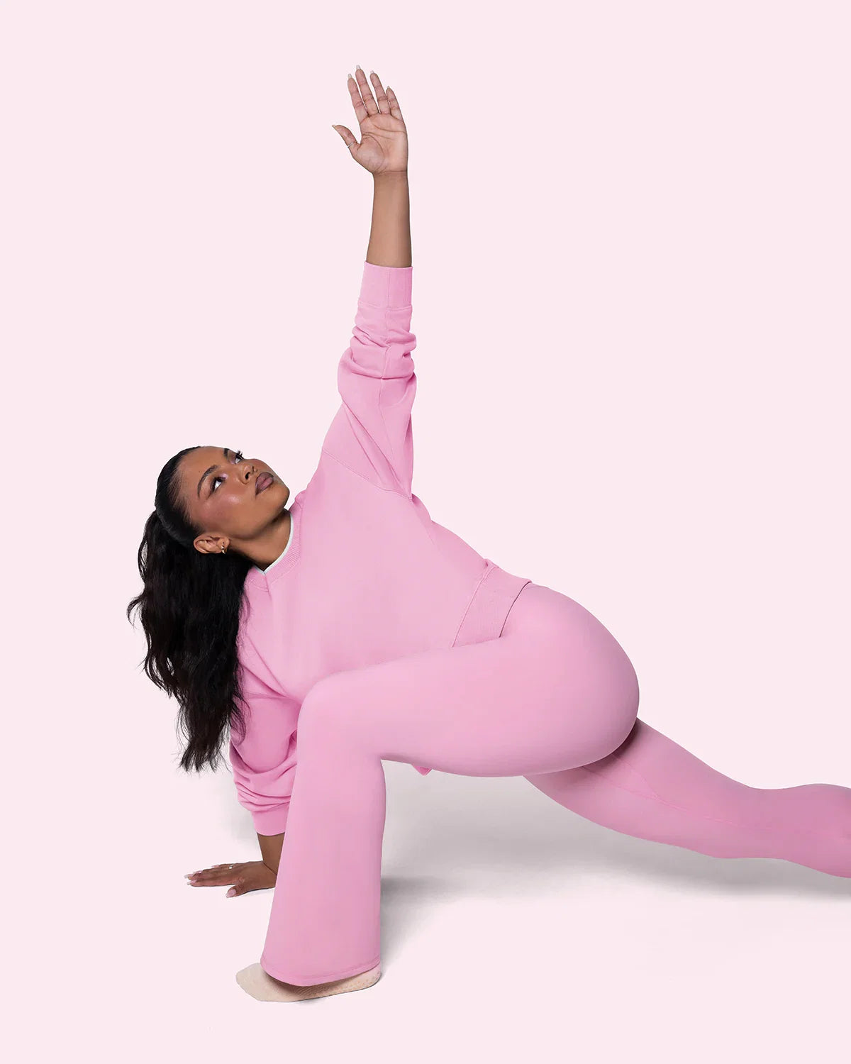 The Flared Legging | Blush